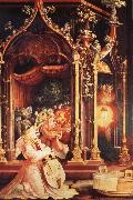 Grunewald, Matthias Der Isenheimer Altar.Ausschnitt:Engelskonzert oil painting